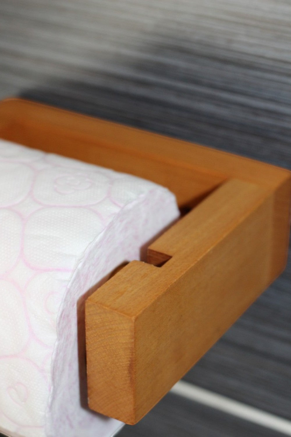 Vune Concept-Masif Ahşap Tuvalet Kağıdı Standı-Banyo Düzenleyicileri-5-Milagron.com