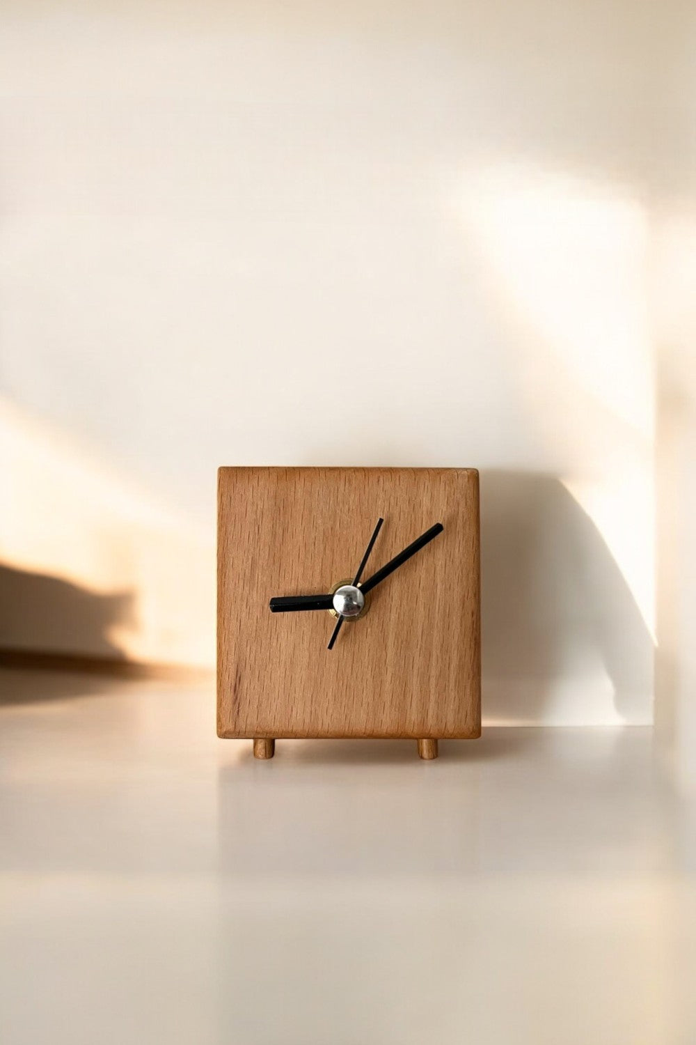 Vune Concept-Minyon El Yapımı Masif Masa Saati-Masa Saati-4-Milagron.com