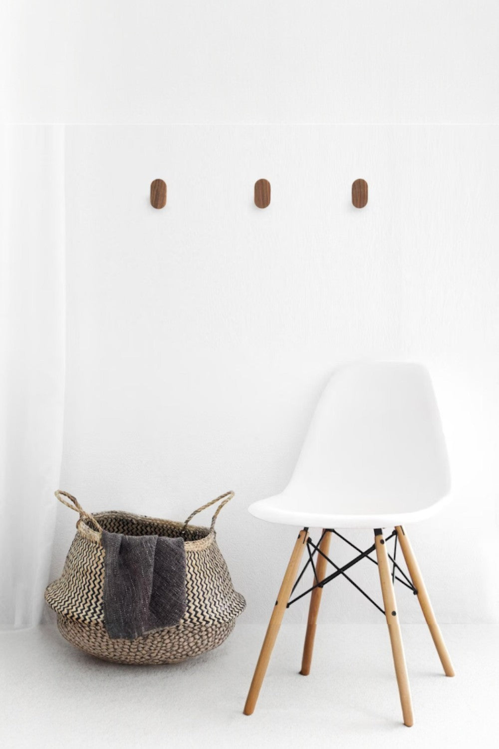 Vune Concept-Samba El Yapımı Ahşap Askılık 3lü Set-Askılık-2-Milagron.com