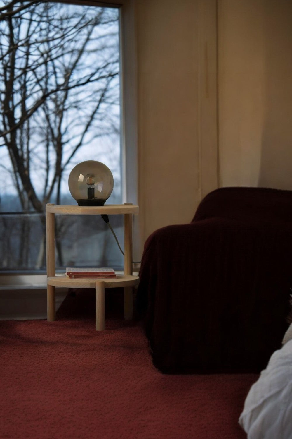 Vune Concept-Sobe El Yapımı Masif Ahşap Yan Sehpa Ve Komodin-Sehpa-3-Milagron.com