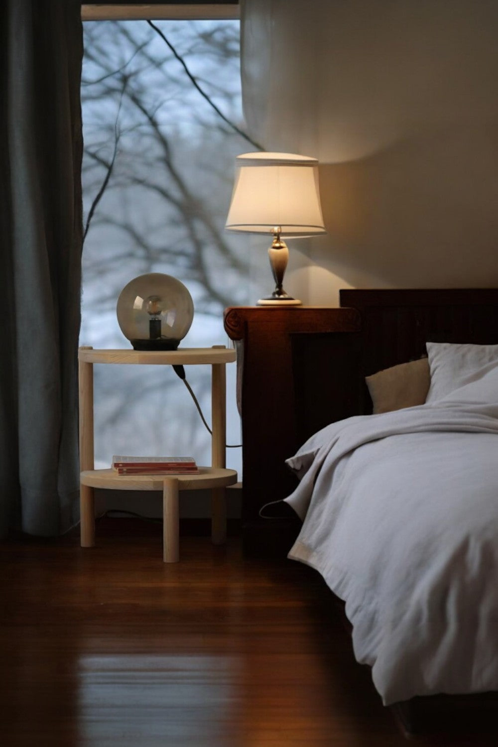 Vune Concept-Sobe El Yapımı Masif Ahşap Yan Sehpa Ve Komodin-Sehpa-6-Milagron.com