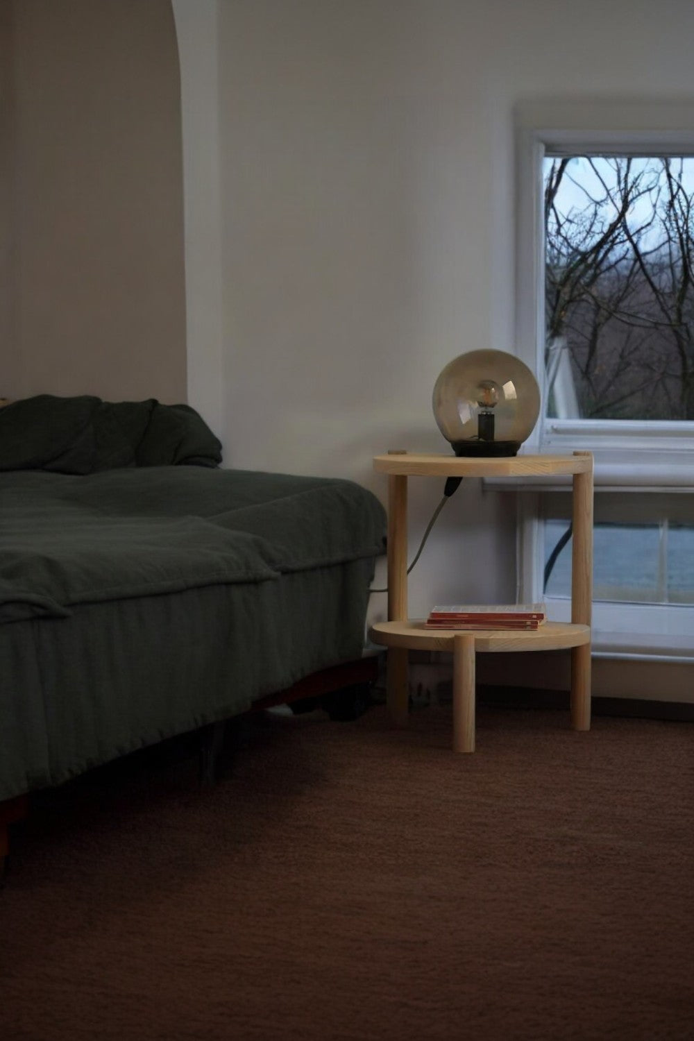 Vune Concept-Sobe El Yapımı Masif Ahşap Yan Sehpa Ve Komodin-Sehpa-8-Milagron.com