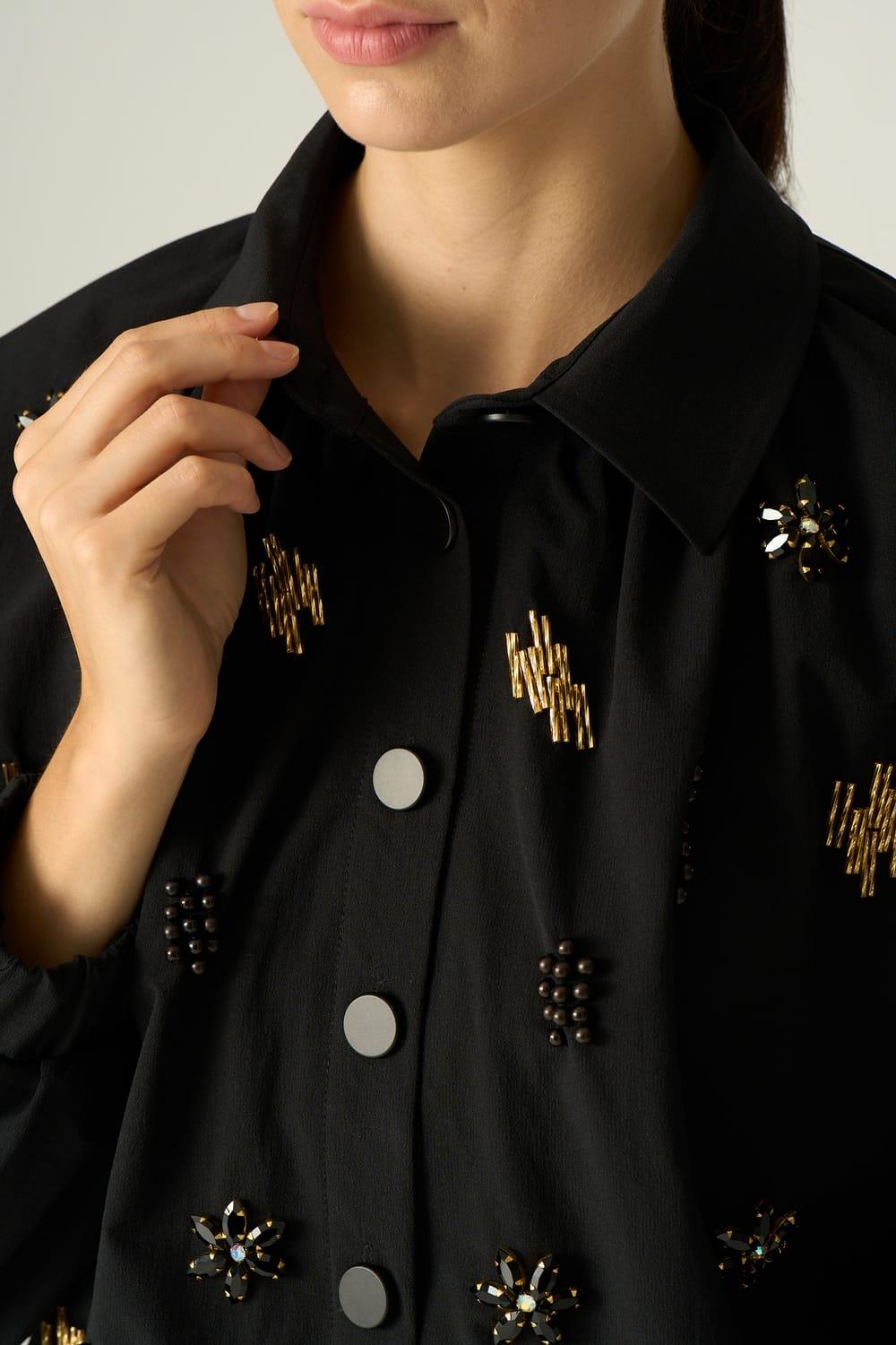 Vuu-Nakışlı Bomber Ceket-Ceket-2-Milagron.com