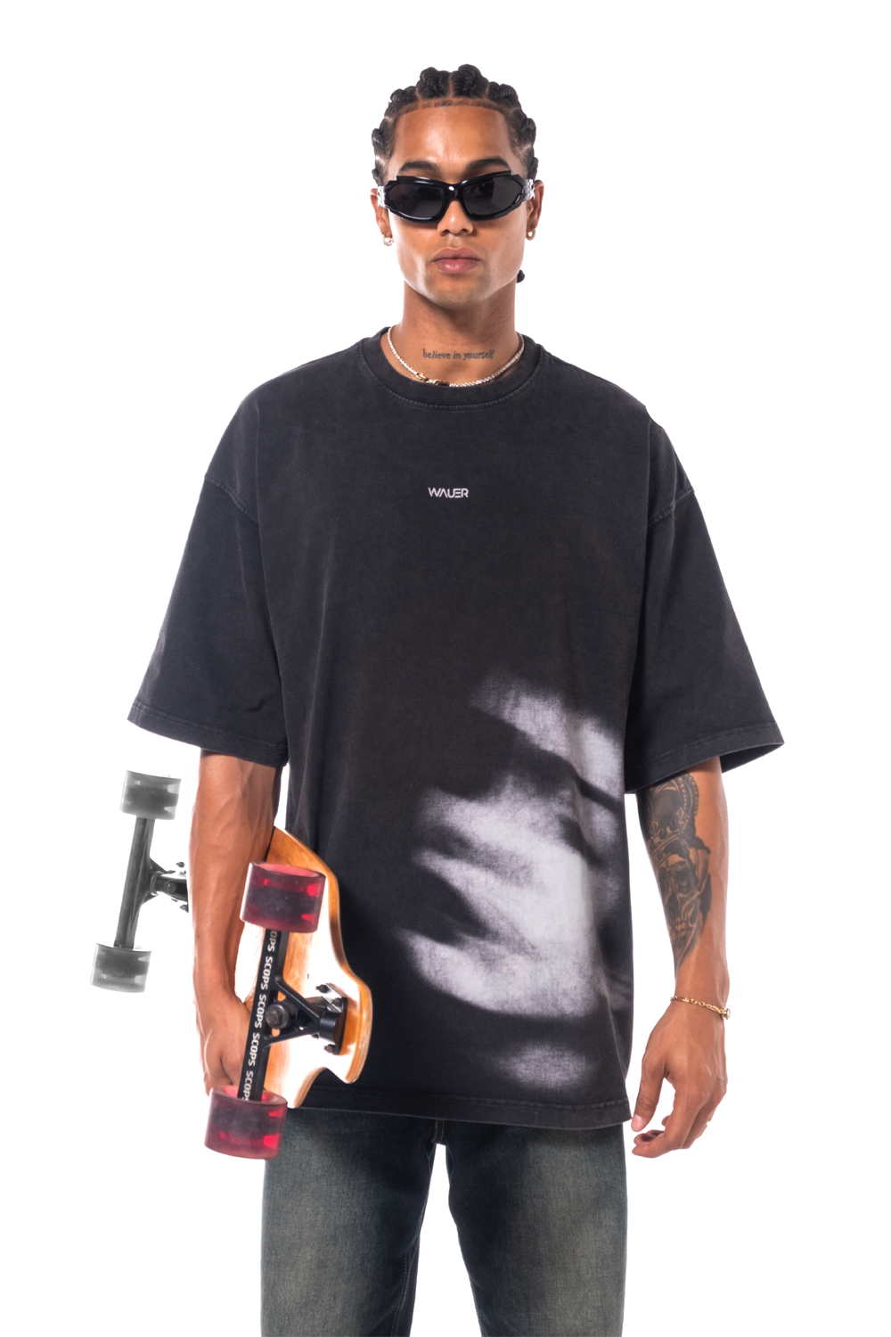 WAUER-Oversize Tee 001-T-Shirts-3-Milagron.com