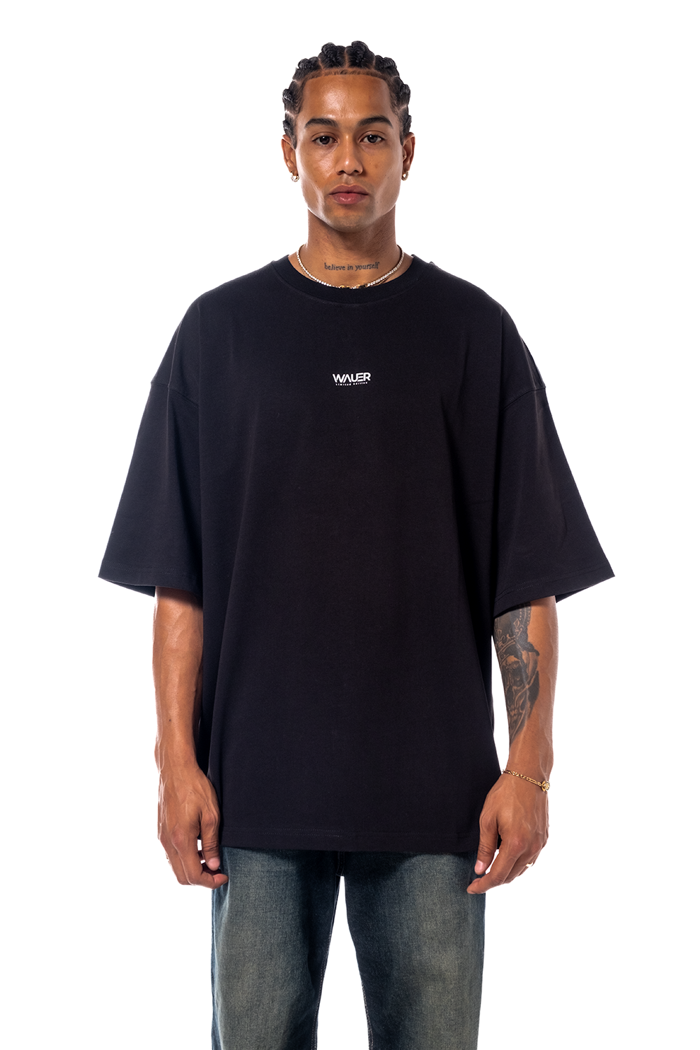 WAUER-Oversize Tee 101-T-Shirts-2-Milagron.com