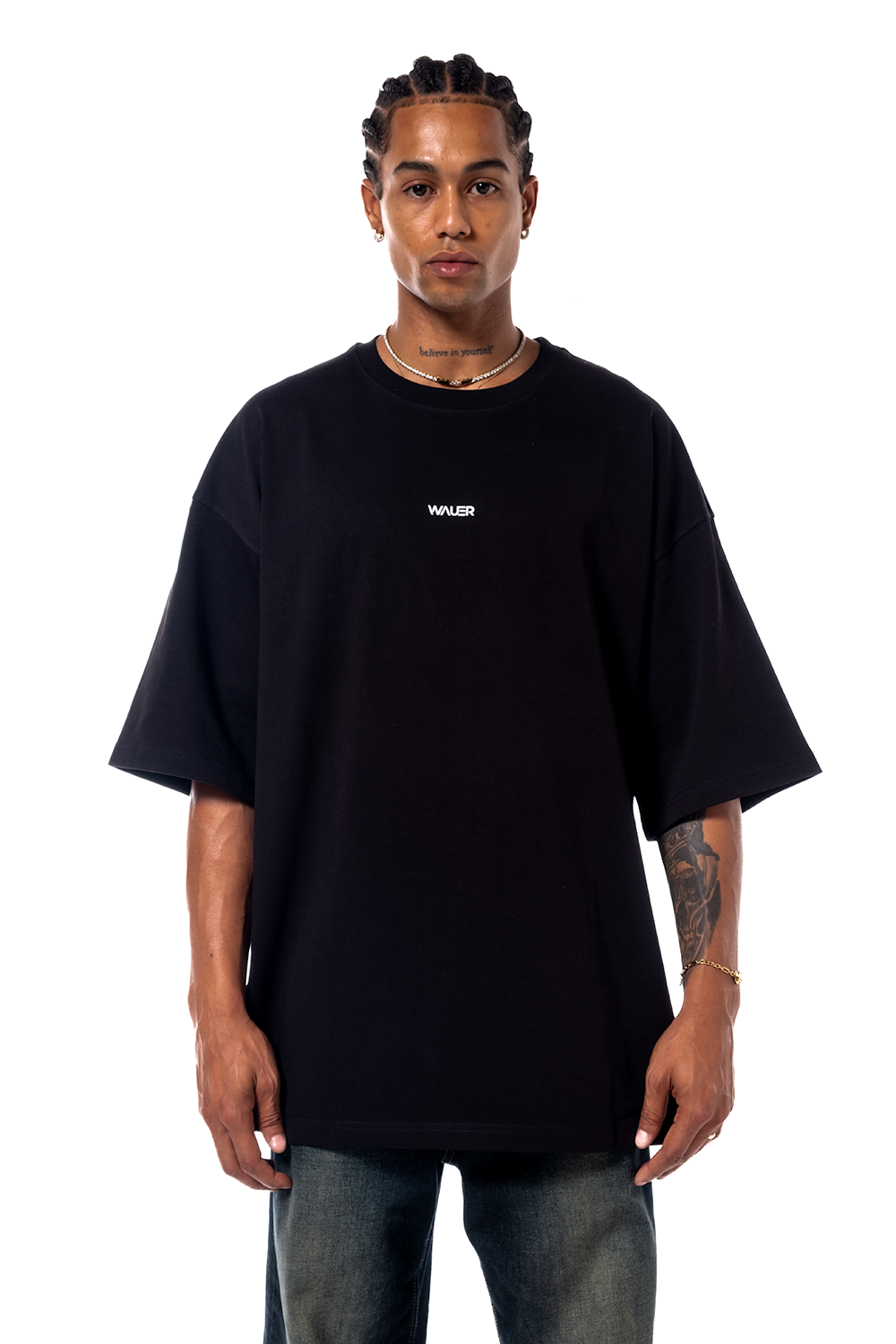WAUER-Oversize Tee 102-T-Shirts-2-Milagron.com