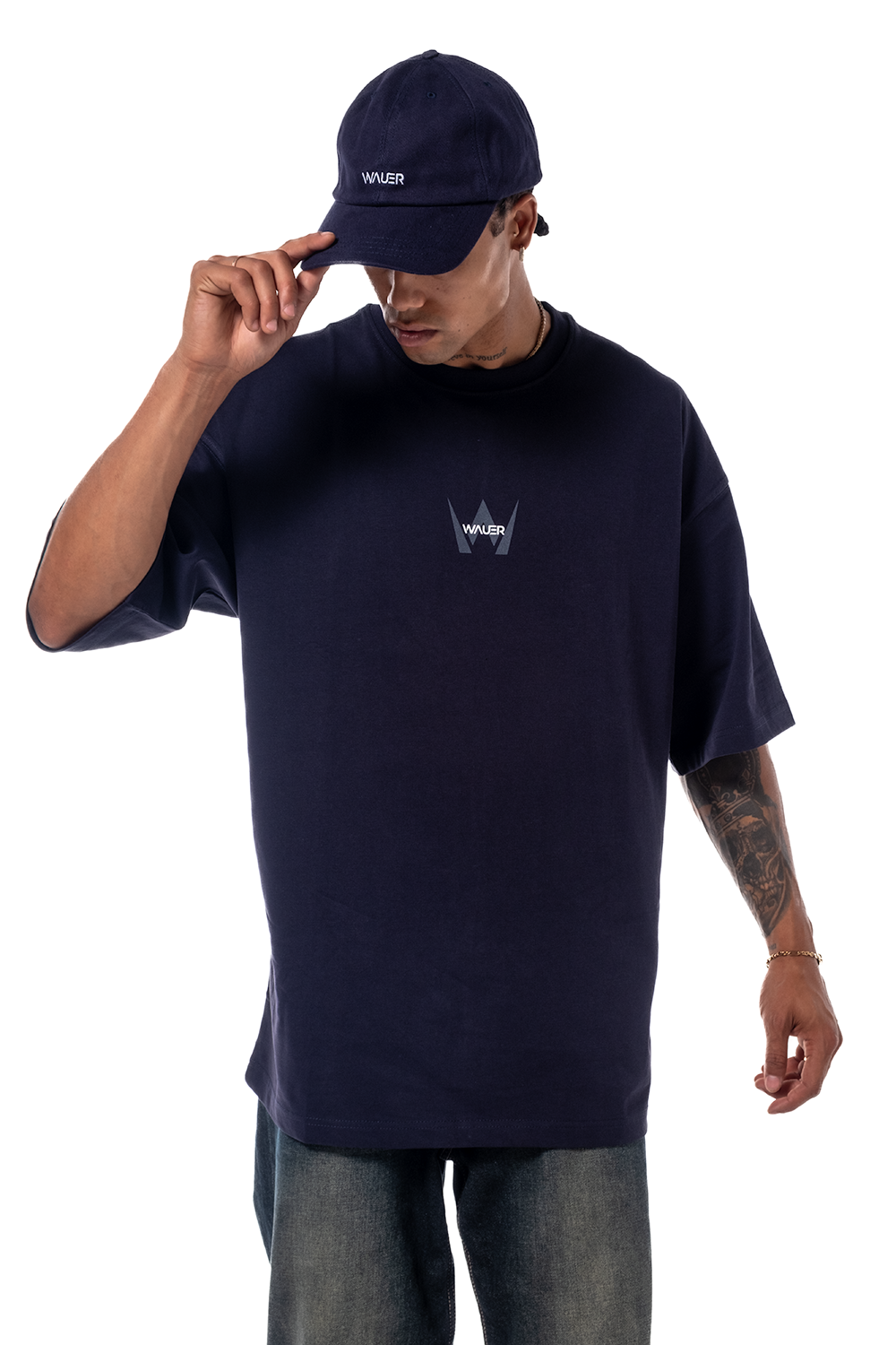 WAUER-Oversize Tee 301-T-Shirts-3-Milagron.com