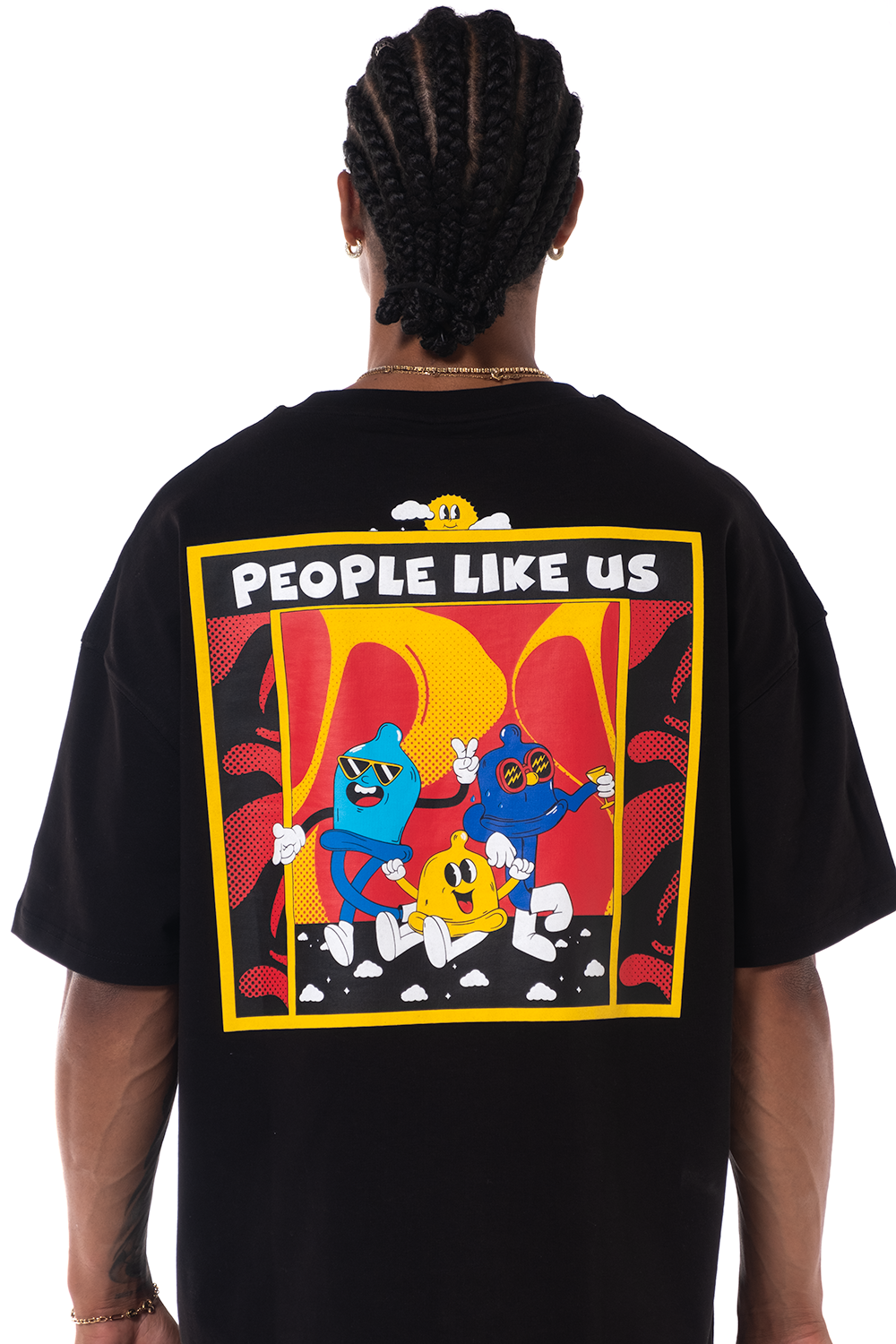 WAUER-Plu Oversize Tee 102-T-Shirts-3-Milagron.com