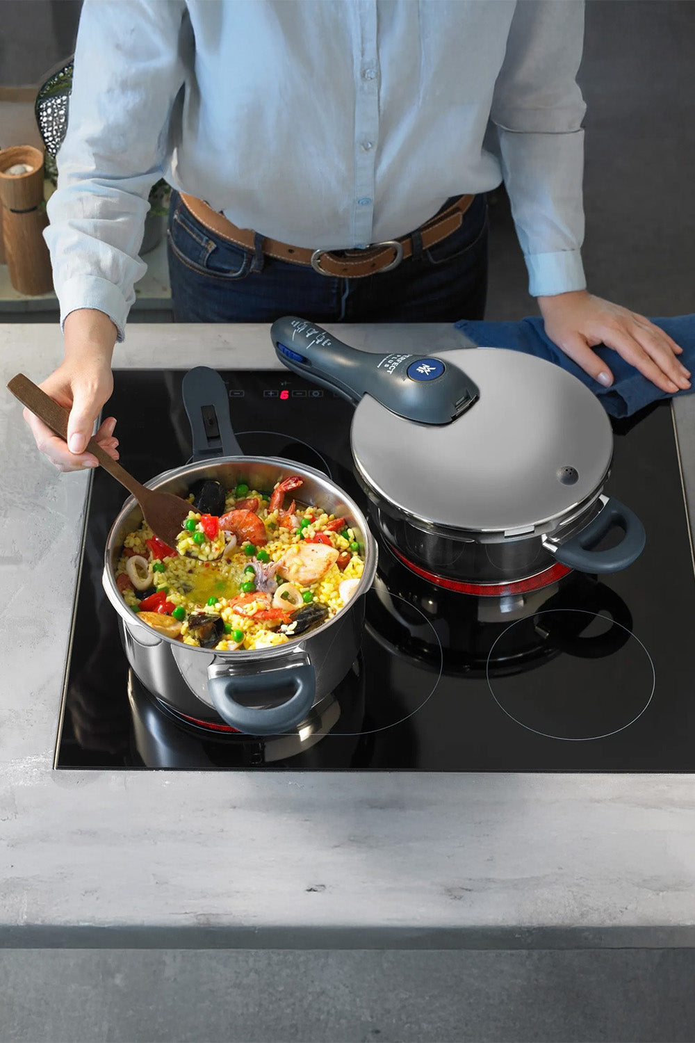 WMF-Perfect Plus Düdüklü Tencere 6,5 Litre-Tencere & Tencere Setleri-1-Milagron.com