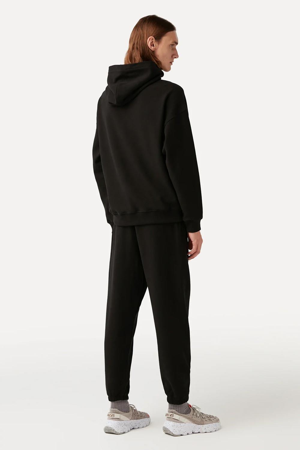 WWF Market-Afrika Yaban Köpeği Hoodie - Siyah-Sweatshirts & Hoodies-6-Milagron.com