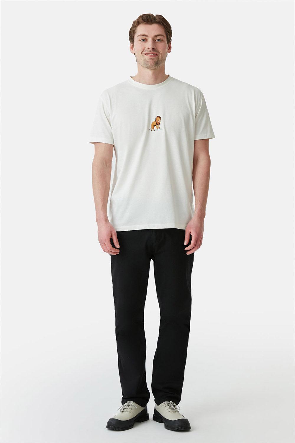 WWF Market-Aslan T-shirt - Ekru-T-Shirts-5-Milagron.com