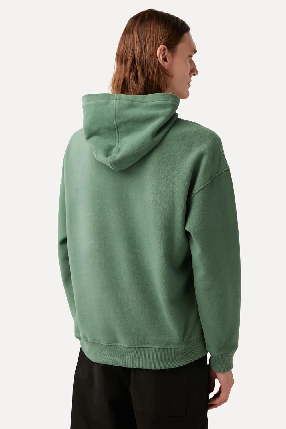 WWF Market-Bizon Hoodie - Su Yeşili-Sweatshirts & Hoodies-6-Milagron.com