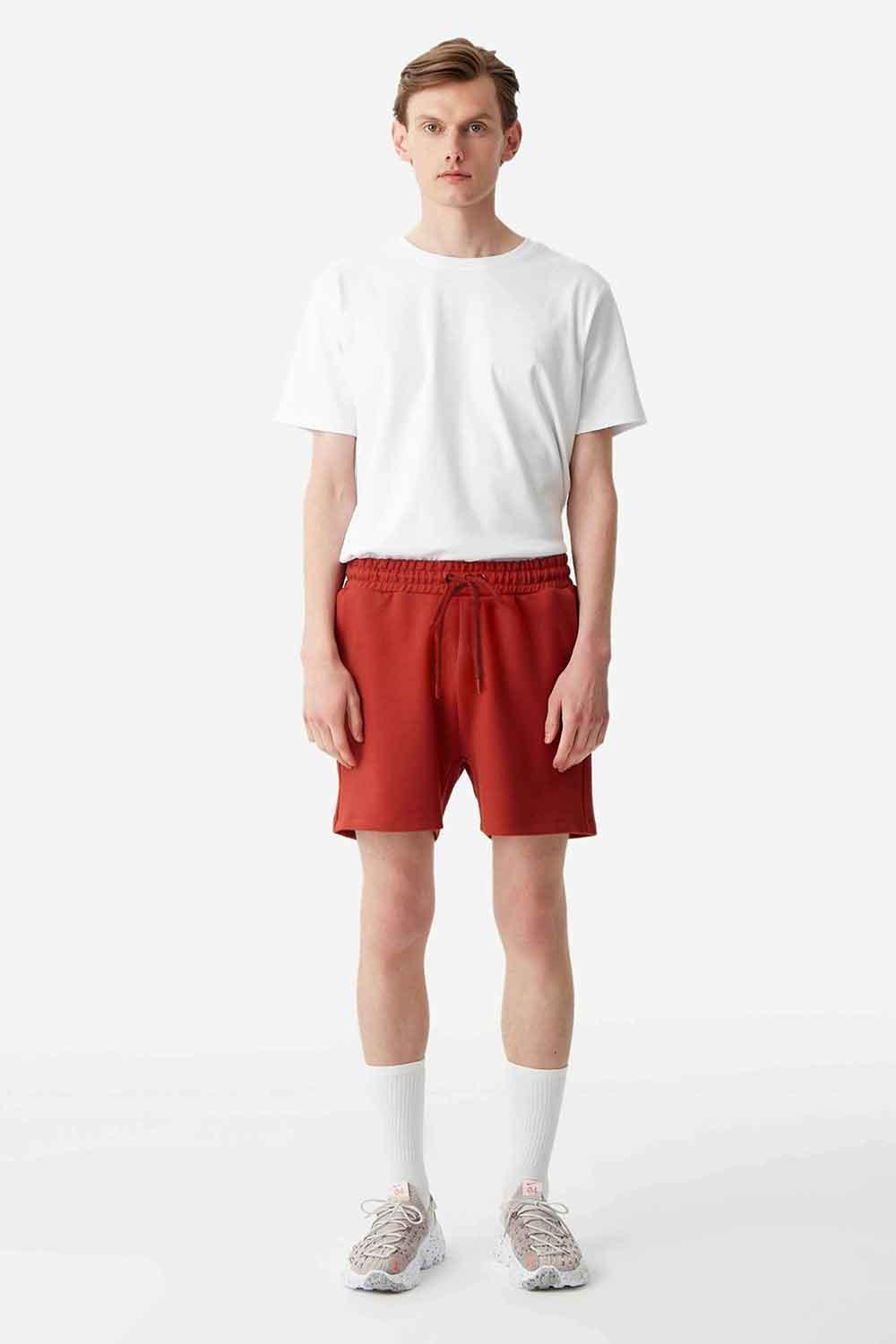 WWF Market-Bozayı Erkek Şort - Koyu Oranj-Şort-2-Milagron.com