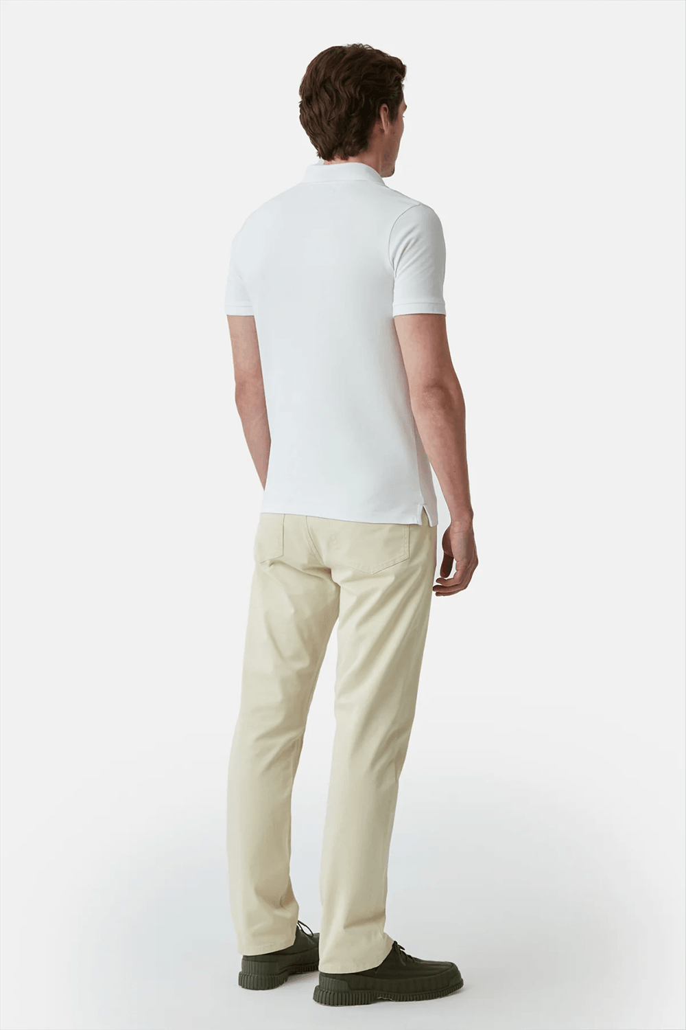 WWF Market-Bozayı Polo Yaka T-shirt - Beyaz-T-Shirts-5-Milagron.com