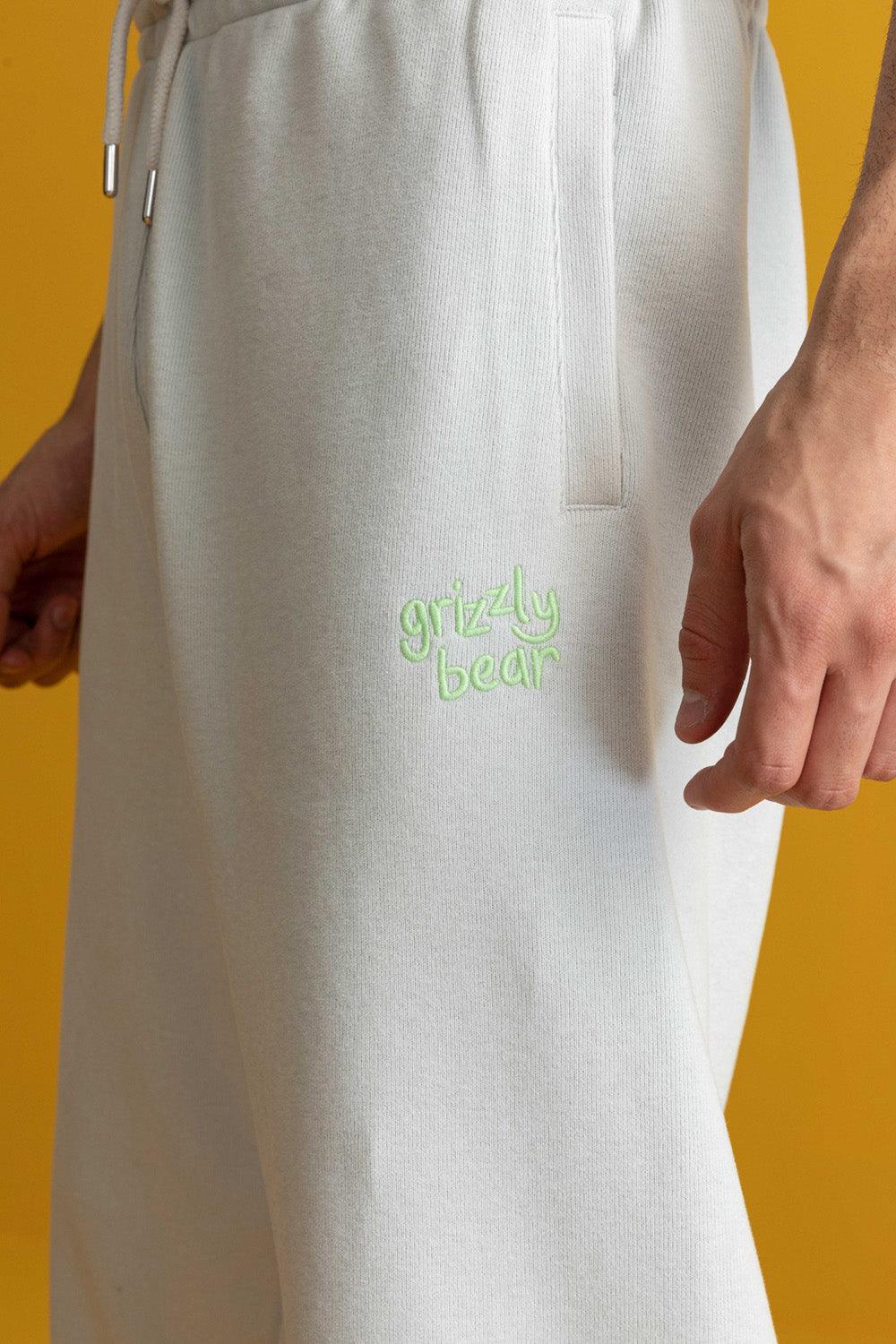 WWF Market-Bozayı Tipografi Erkek Eşofman Altı - Gri-Eşofman-6-Milagron.com