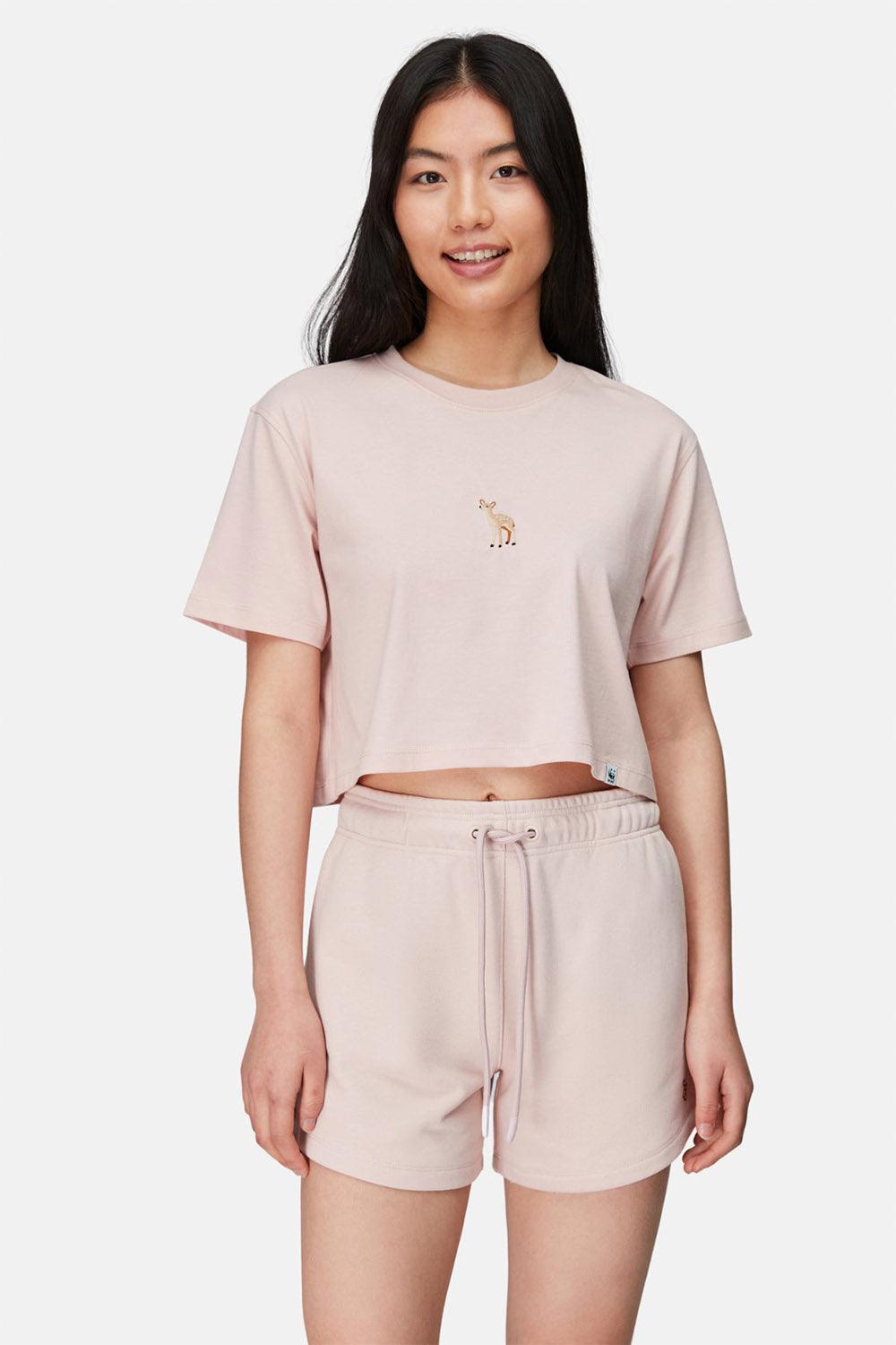 WWF Market-Ceylan Crop T-shirt - Gül Kurusu-T-Shirts-2-Milagron.com