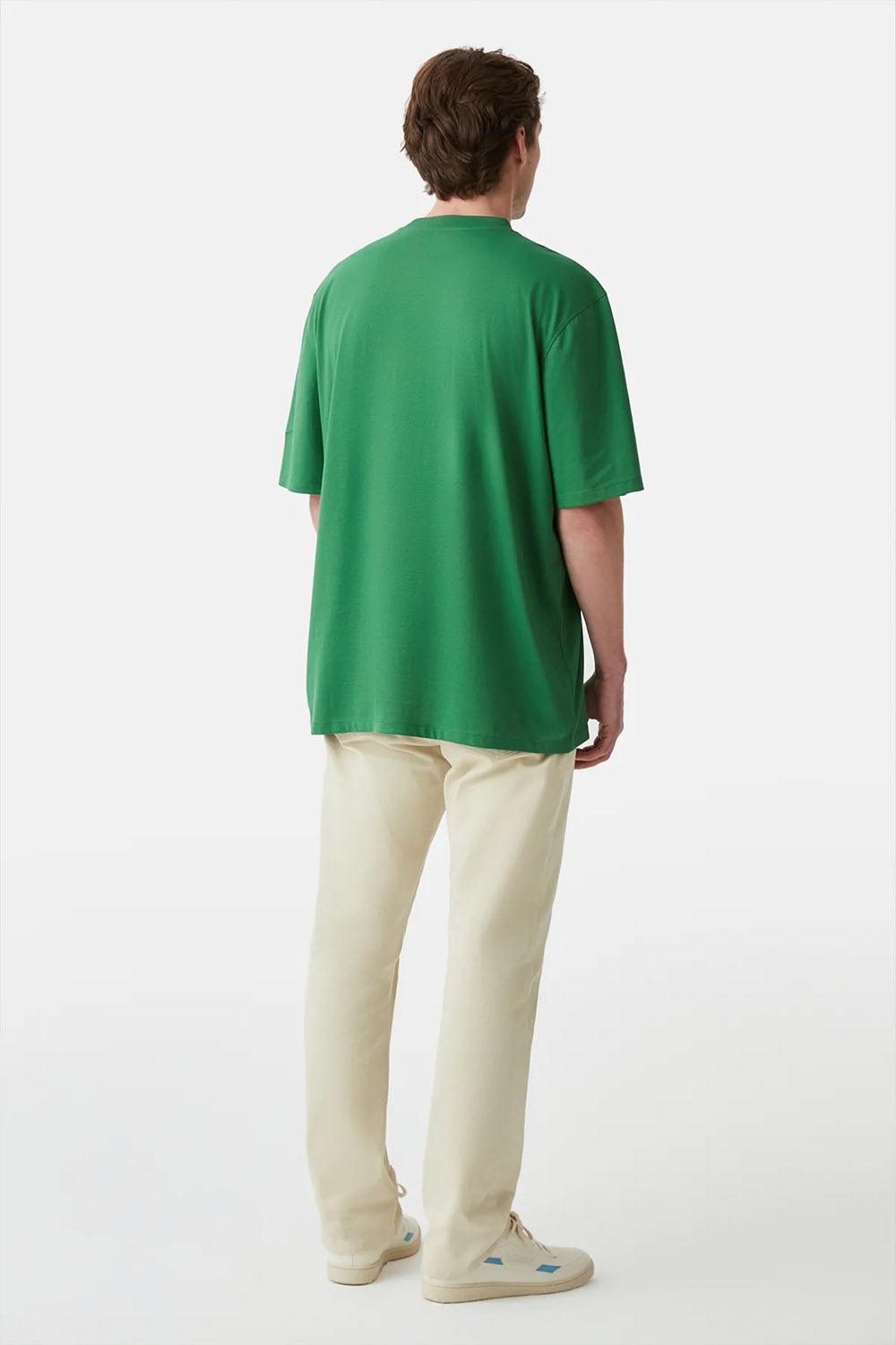 WWF Market-Cin Baykuşu Oversize T-shirt - Yeşil-T-Shirts-7-Milagron.com