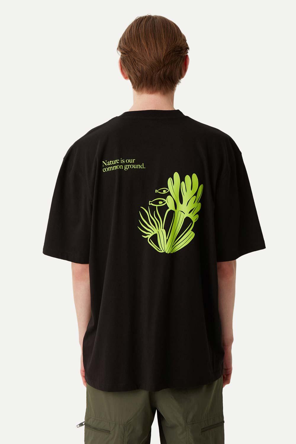 WWF Market-Common Ground Oversize T-Shirt - Siyah-T-Shirts-2-Milagron.com