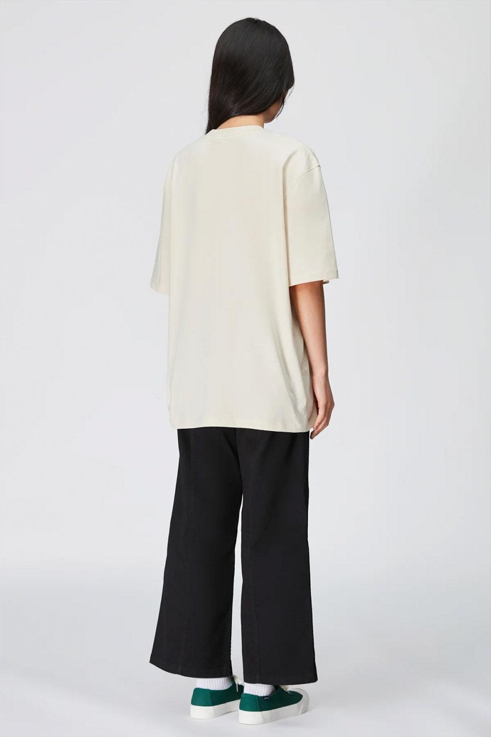 WWF Market-Denizatı Oversize T-shirt - Parşömen Bej-T-Shirts-3-Milagron.com