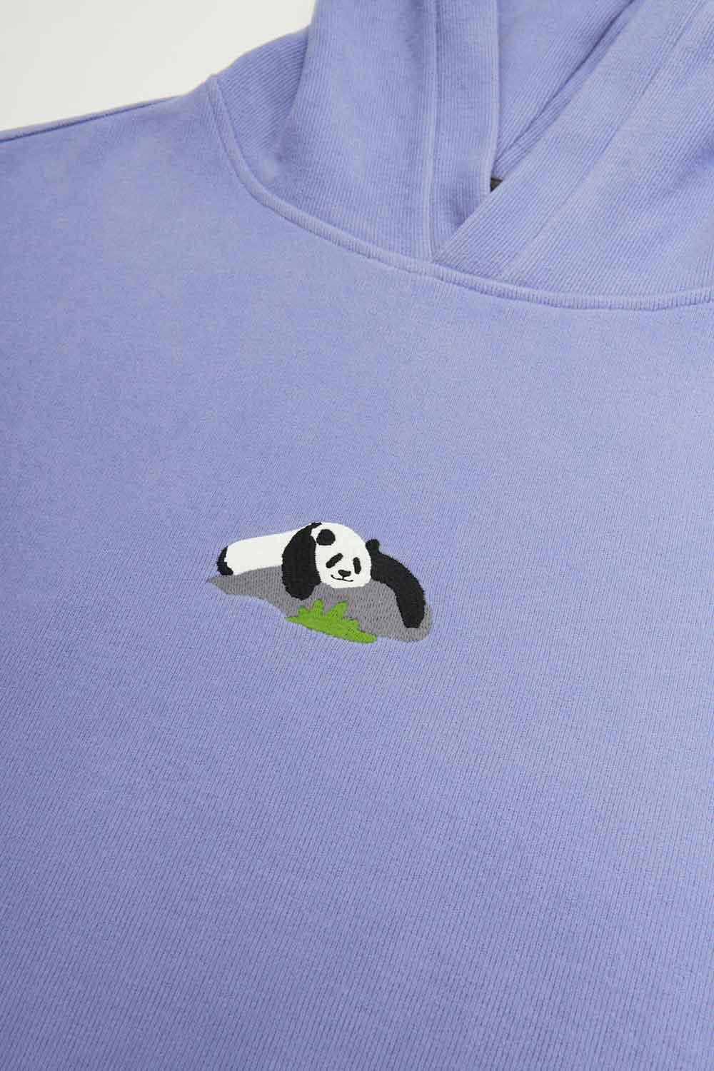 WWF Market-Dev Panda Crop Hoodie - Lila-Sweatshirts & Hoodies-3-Milagron.com