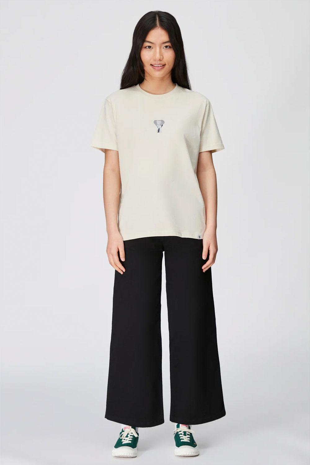 WWF Market-Fil T-shirt - Parşömen Bej-T-Shirts-6-Milagron.com