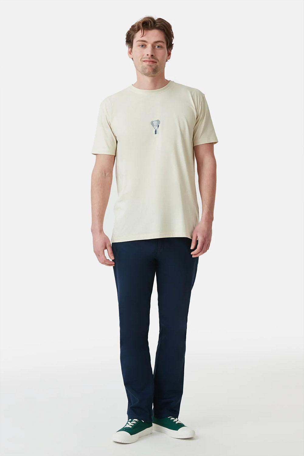 WWF Market-Fil T-shirt - Parşömen Bej-T-Shirts-8-Milagron.com