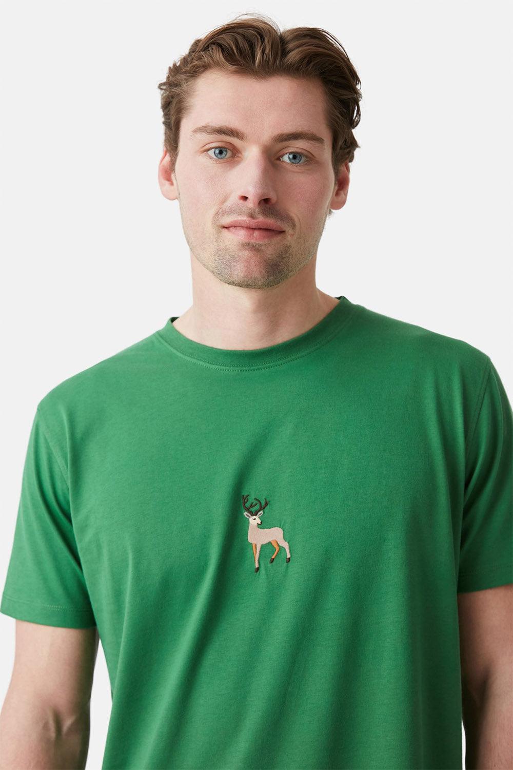 WWF Market-Geyik T-shirt - Yeşil-T-Shirts-3-Milagron.com