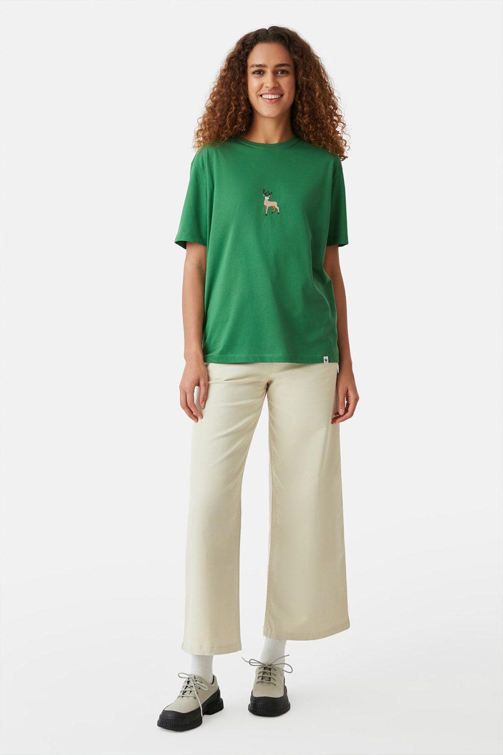 WWF Market-Geyik T-shirt - Yeşil-T-Shirts-6-Milagron.com