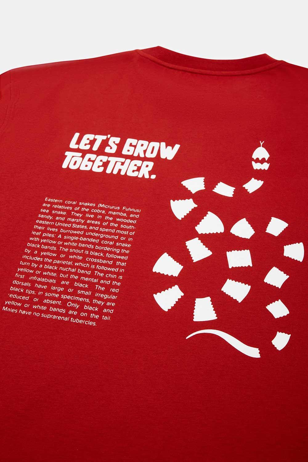 WWF Market-Grow Oversize T-Shirt - Koyu Oranj-T-Shirts-4-Milagron.com