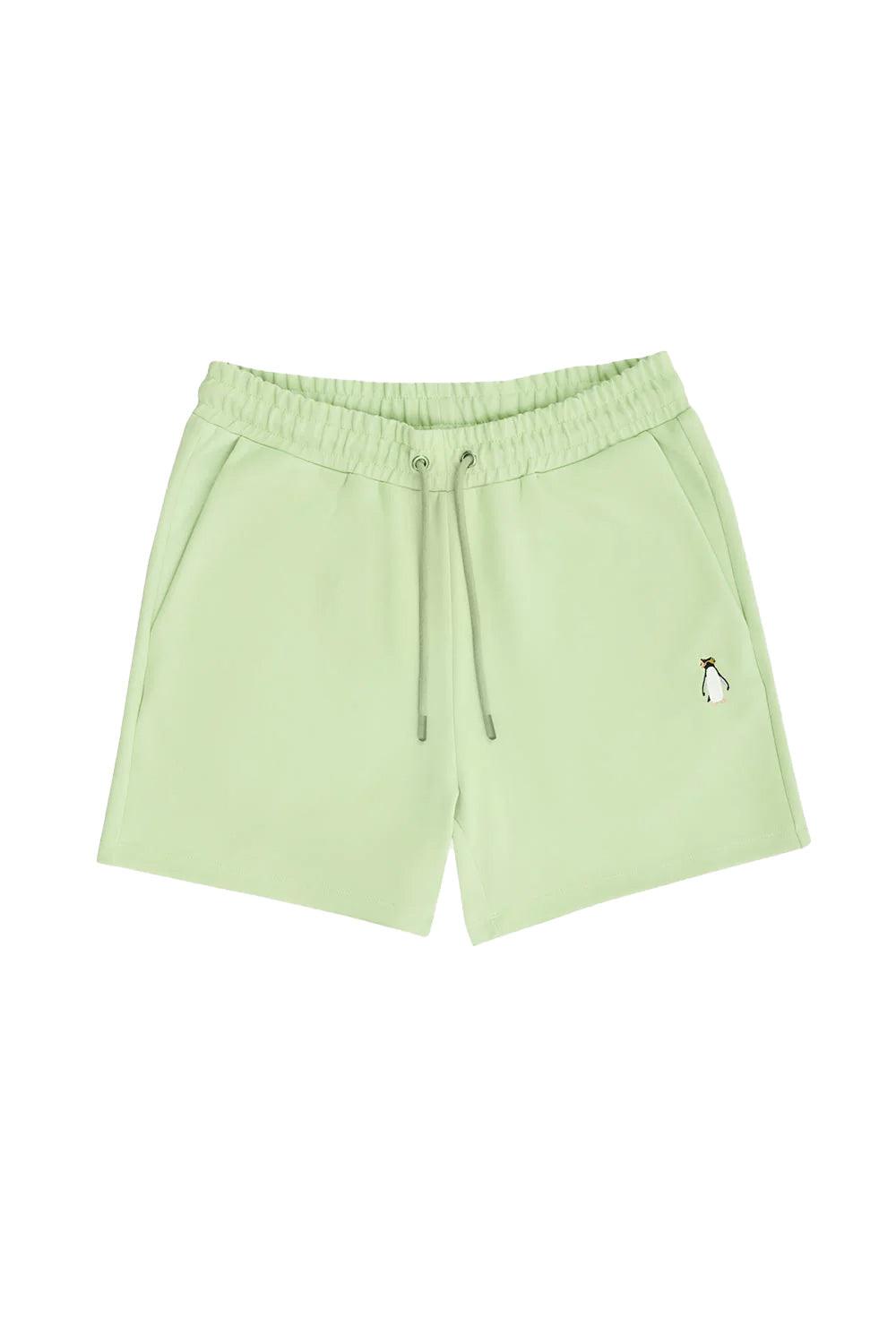 WWF Market-Güney Kara Penguen Erkek Uzun Şort - Mint Yeşil-Şort-1-Milagron.com