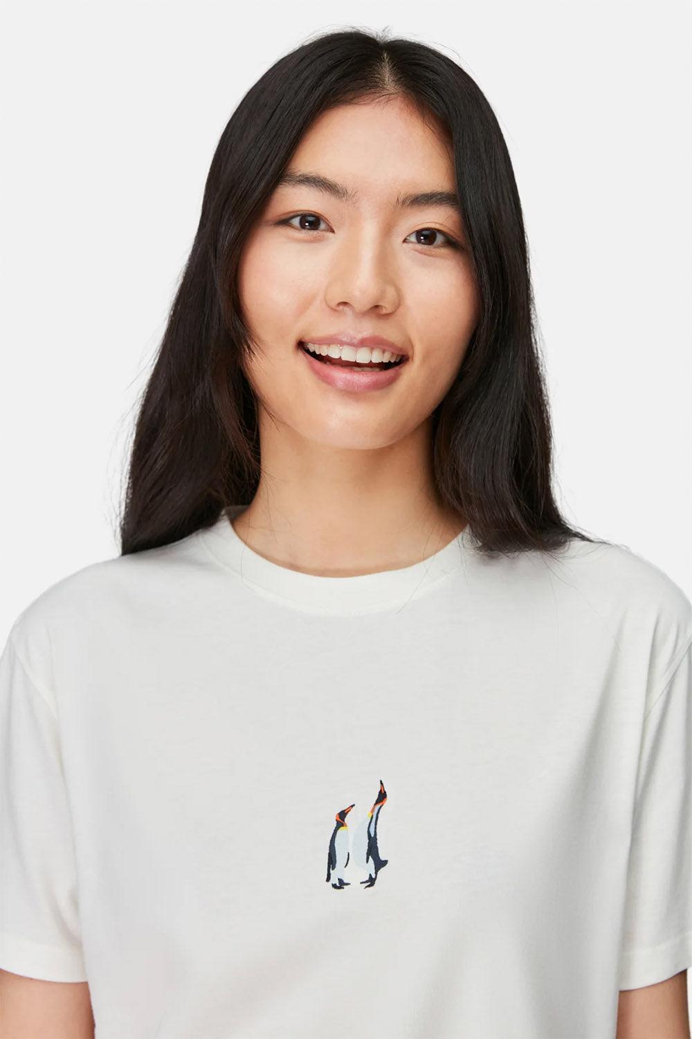 WWF Market-İmparator Penguen T-shirt - Ekru-T-Shirts-5-Milagron.com