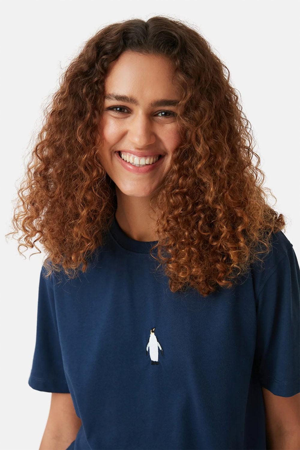 WWF Market-İmparator Penguen T-shirt - Lacivert-T-Shirts-3-Milagron.com