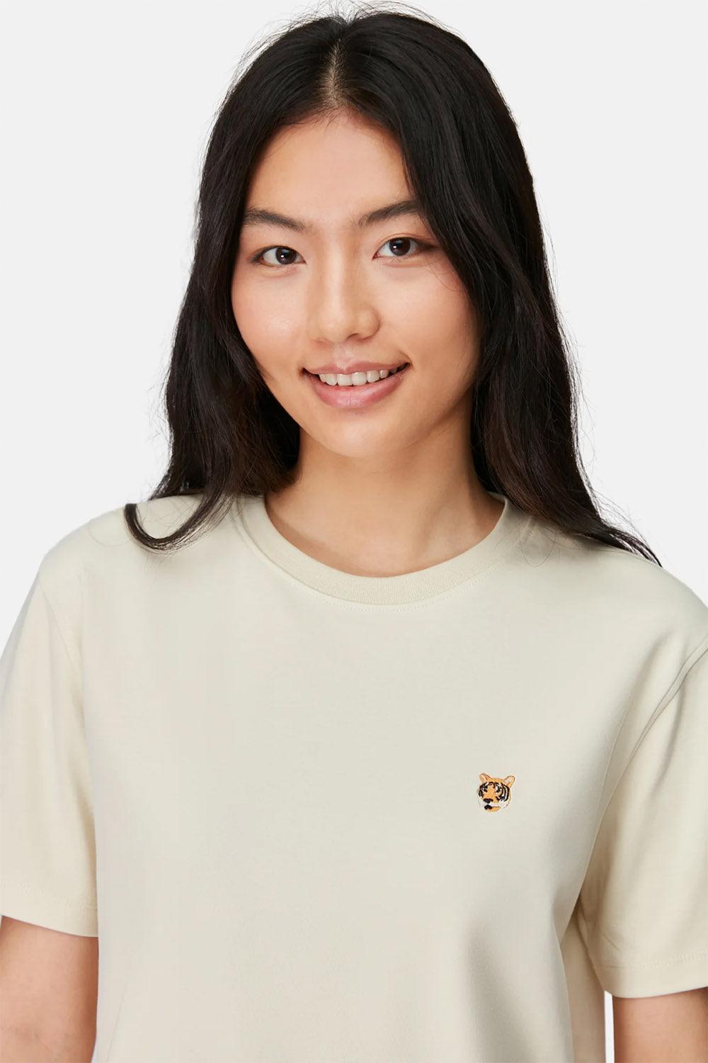 WWF Market-Kaplan T-shirt - Parşömen Bej-T-Shirts-3-Milagron.com