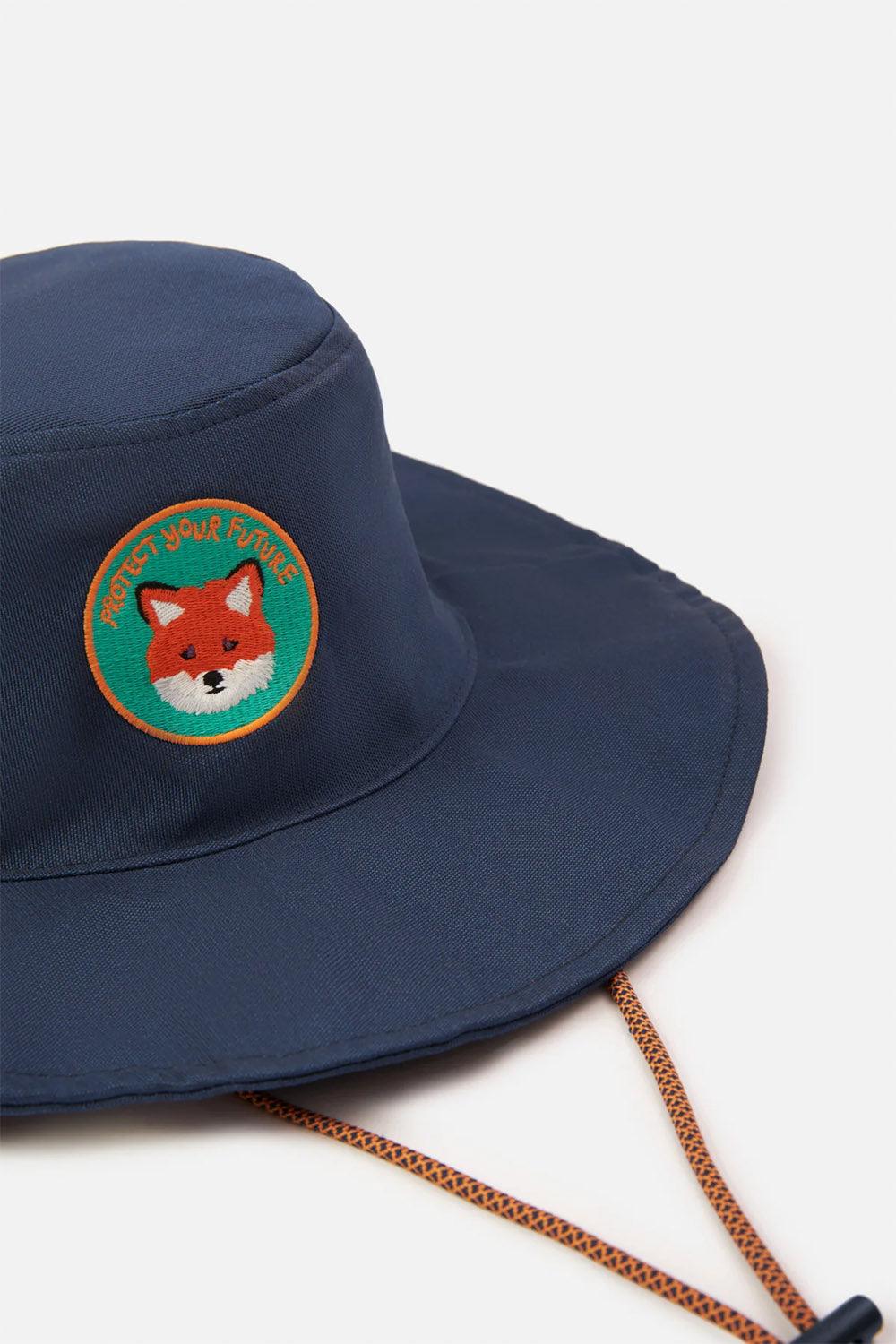 WWF Market-Kızıl Tilki Safari Şapka - Lacivert-Şapka-3-Milagron.com