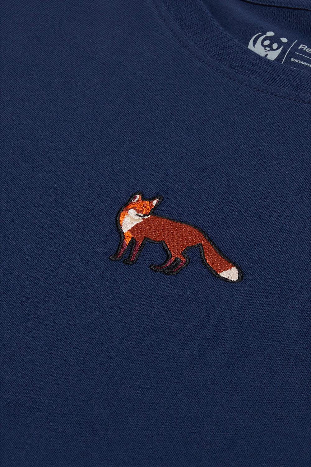 WWF Market-Kızıl Tilki T-shirt - Lacivert-T-Shirts-2-Milagron.com