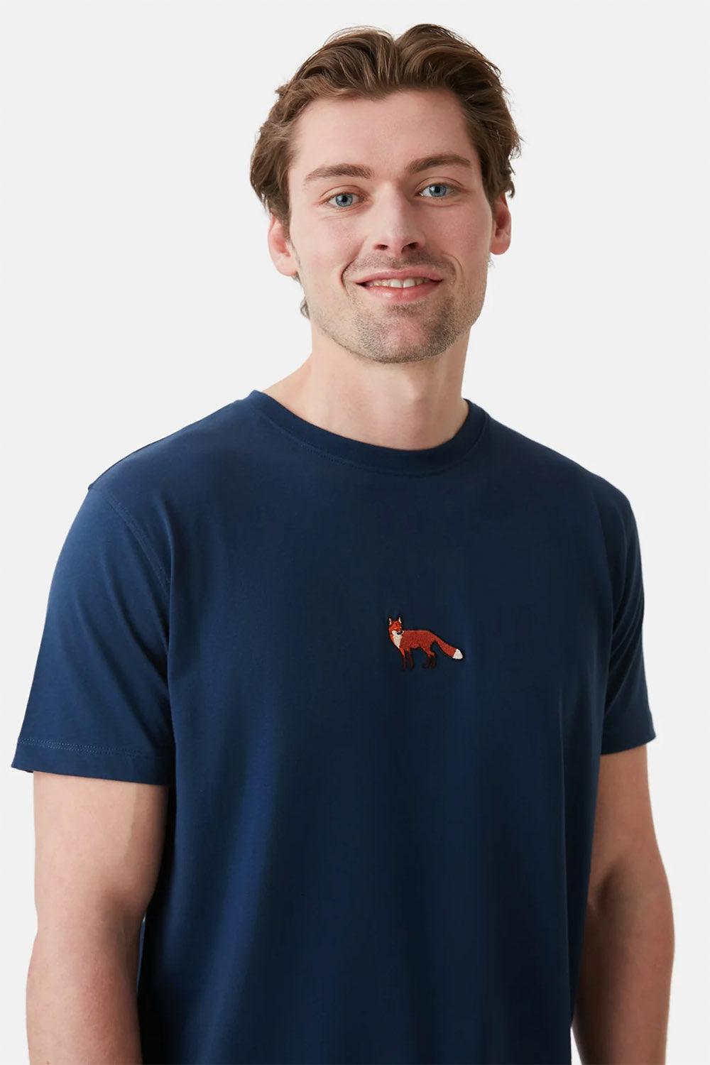 WWF Market-Kızıl Tilki T-shirt - Lacivert-T-Shirts-3-Milagron.com