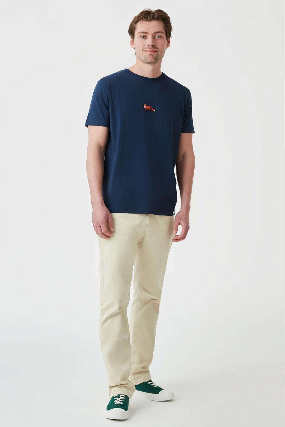 WWF Market-Kızıl Tilki T-shirt - Lacivert-T-Shirts-6-Milagron.com