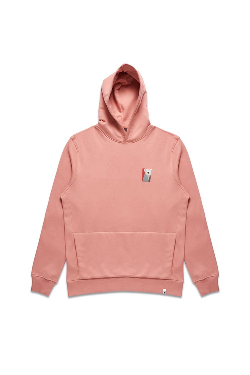 WWF Market-Koala Kanguru Hoodie - Pembe-Sweatshirts & Hoodies-1-Milagron.com