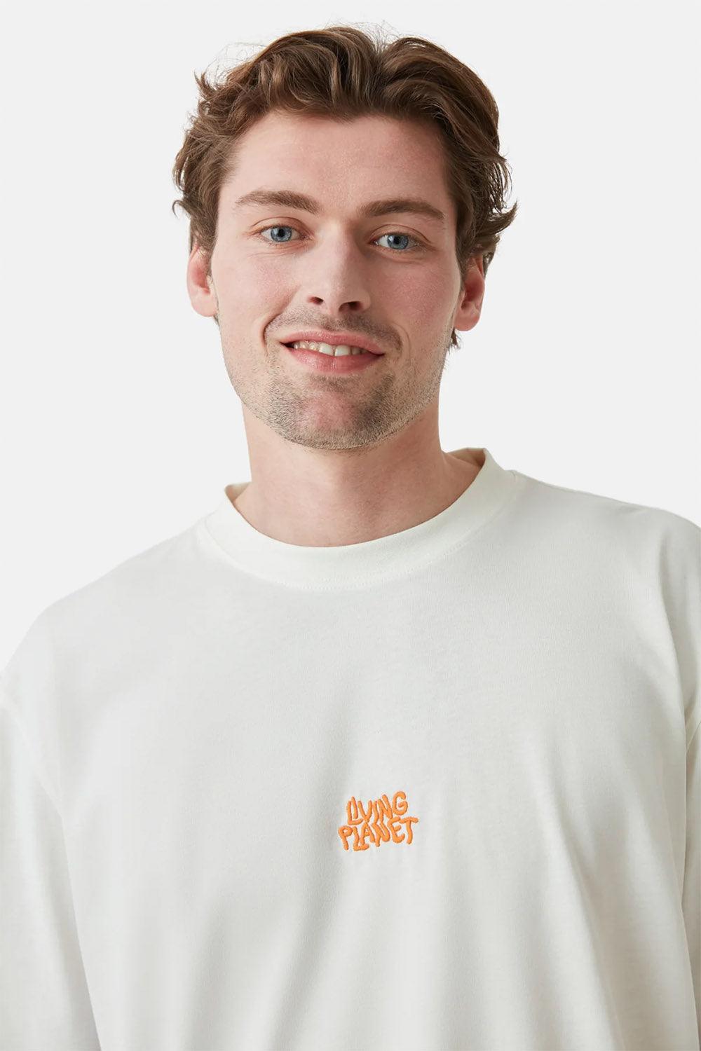 WWF Market-Living Planet Oversize T-shirt - Ekru-T-Shirts-5-Milagron.com