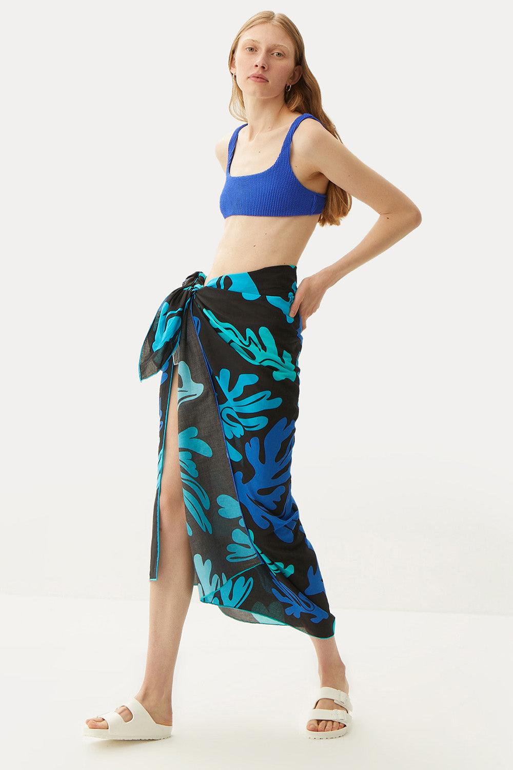 WWF Market-Mercan Pareo - Siyah-Pareo & Bandana-1-Milagron.com