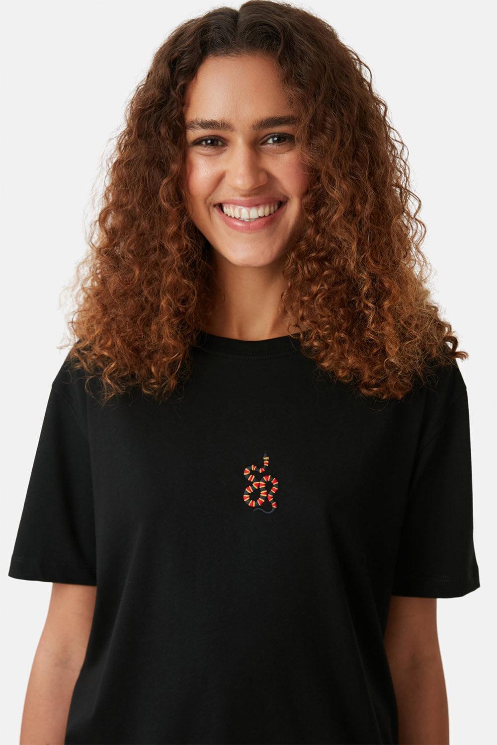 WWF Market-Mercan Yılanı T-shirt - Siyah-T-Shirts-2-Milagron.com