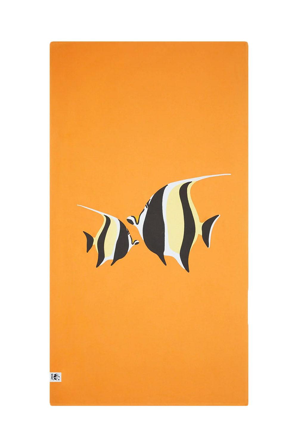 WWF Market-Moorish Idol Peştamal - Turuncu-Plaj Havlusu-1-Milagron.com