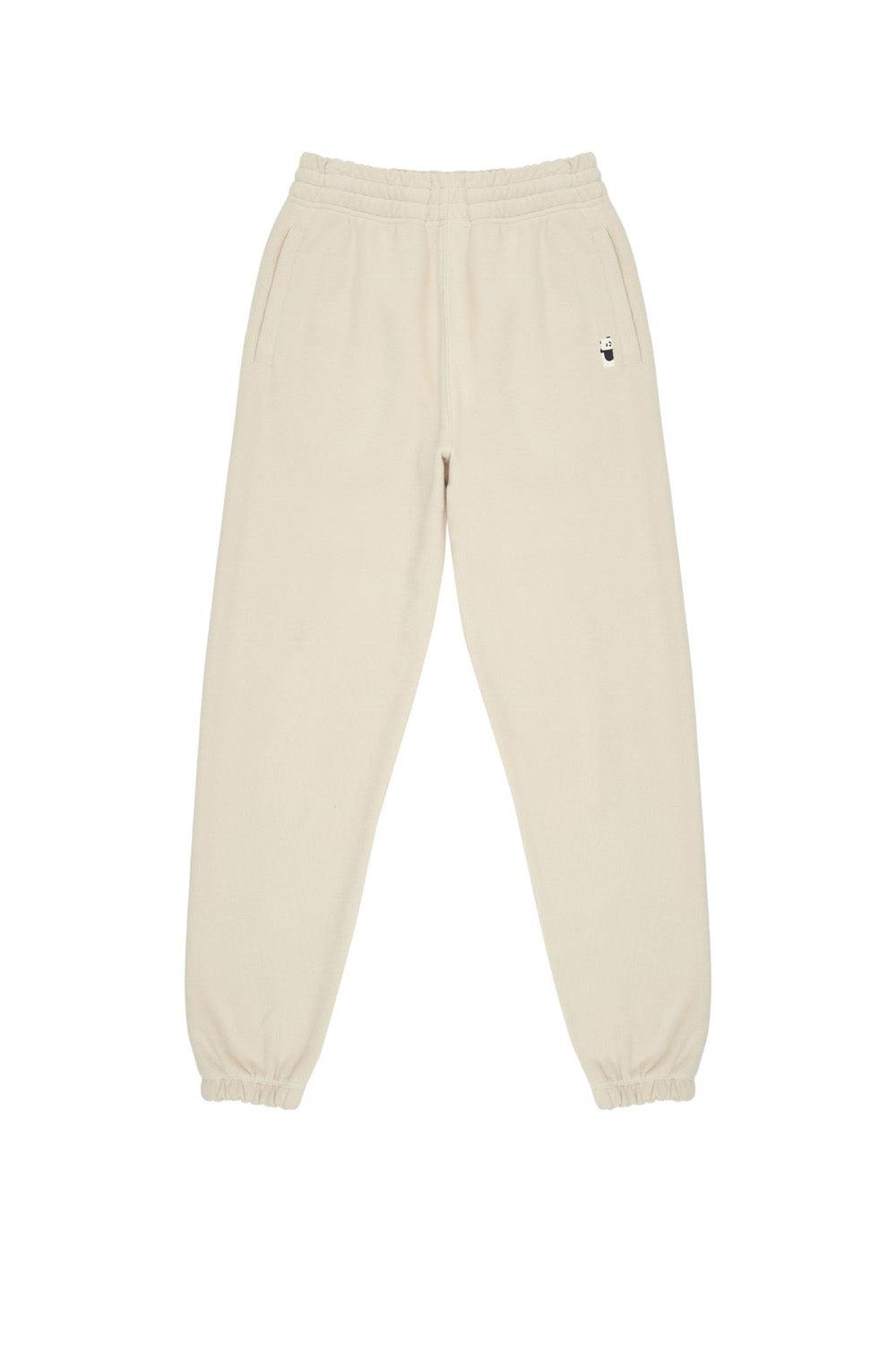 WWF Market-Panda Kadın Eşofman Altı - Parşömen Bej-Eşofman-1-Milagron.com