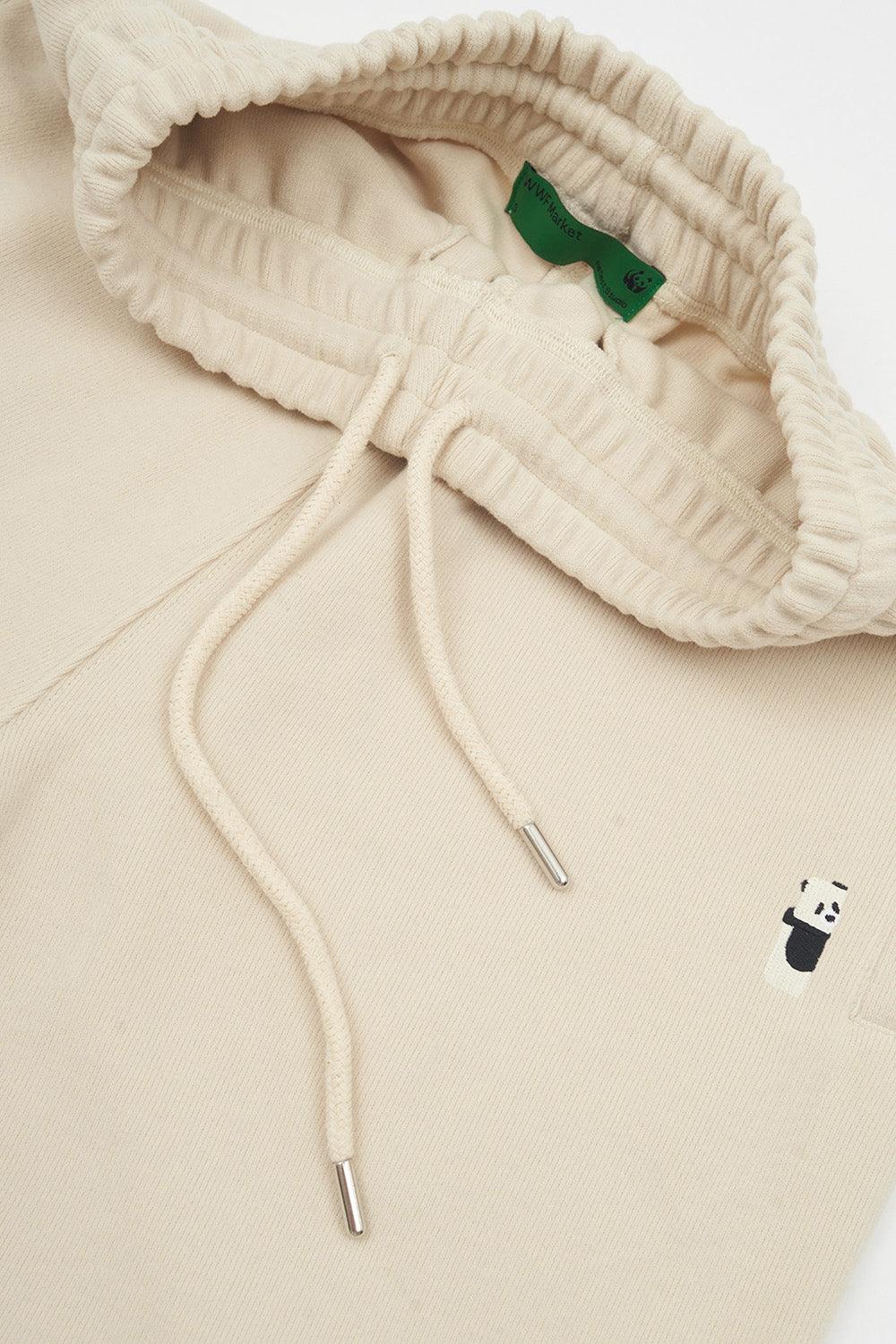 WWF Market-Panda Kadın Eşofman Altı - Parşömen Bej-Eşofman-2-Milagron.com