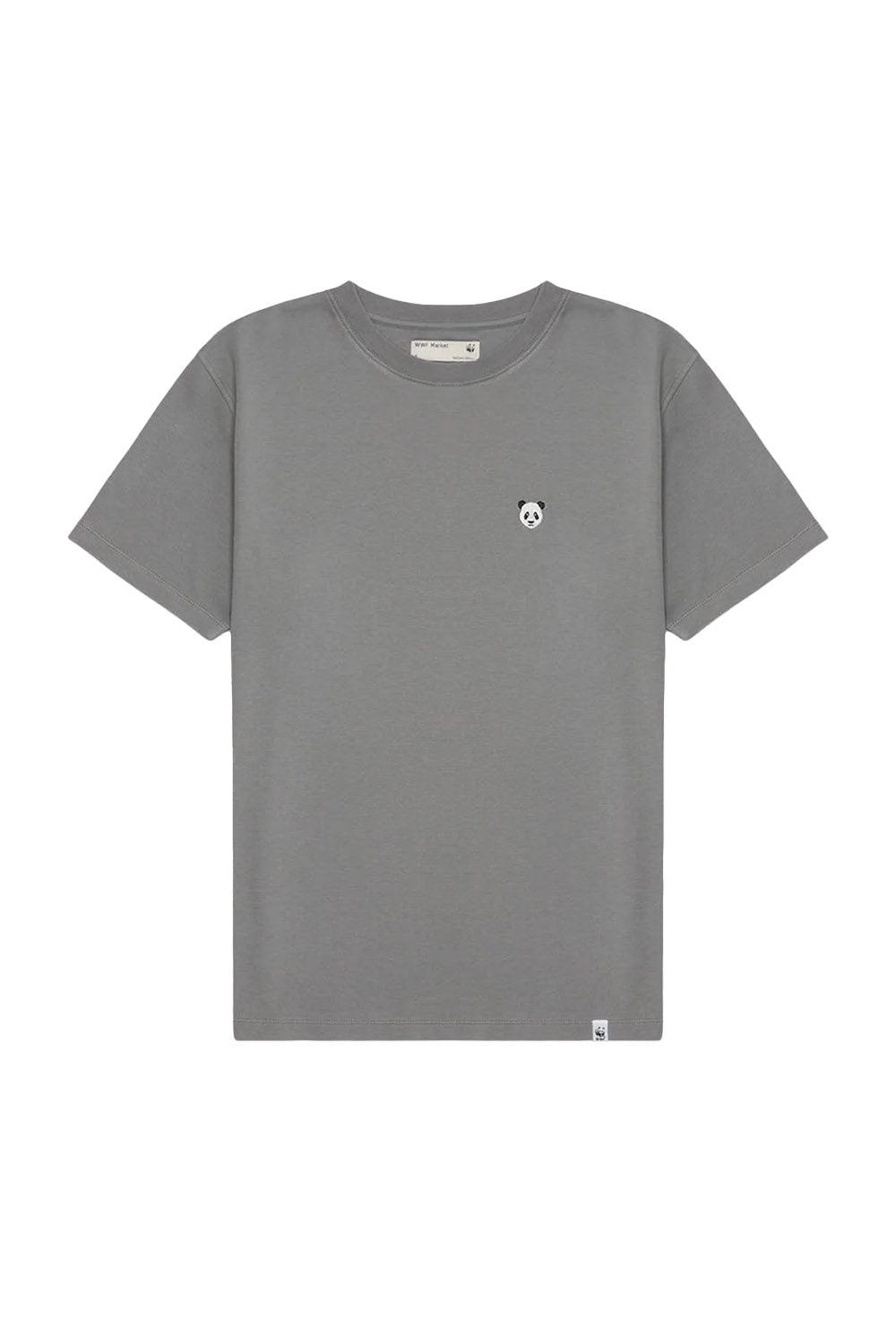 WWF Market-Panda T-shirt - Gri-T-Shirts-1-Milagron.com