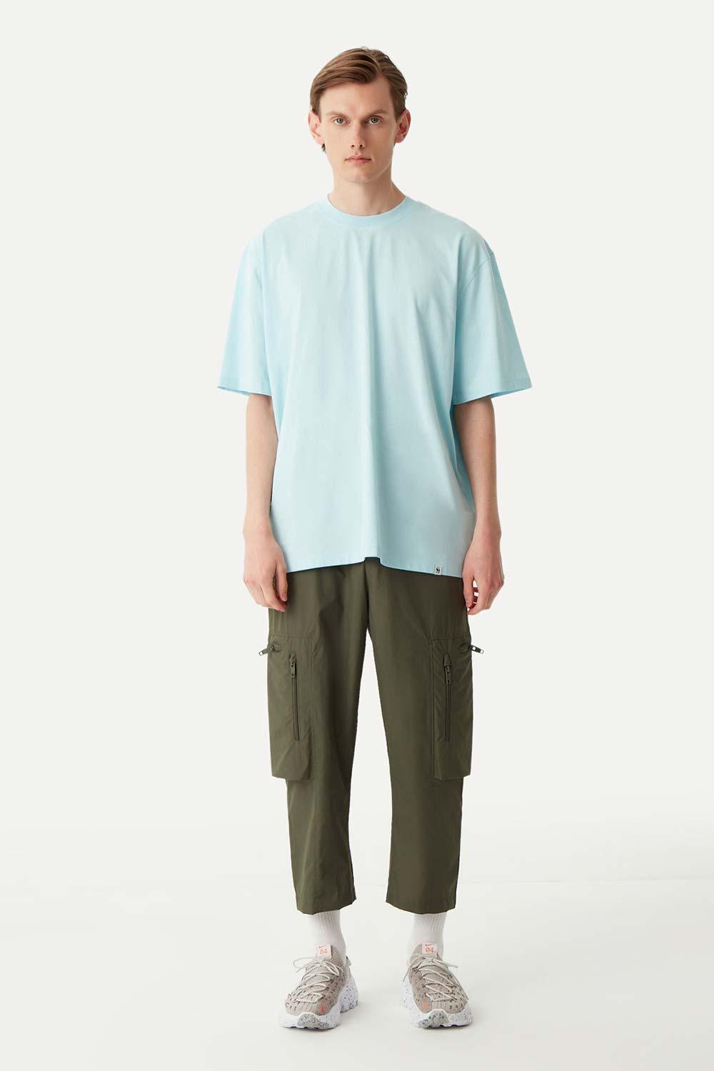 WWF Market-Protect Rights Oversize T-Shirt - Açık Mavi-T-Shirts-5-Milagron.com