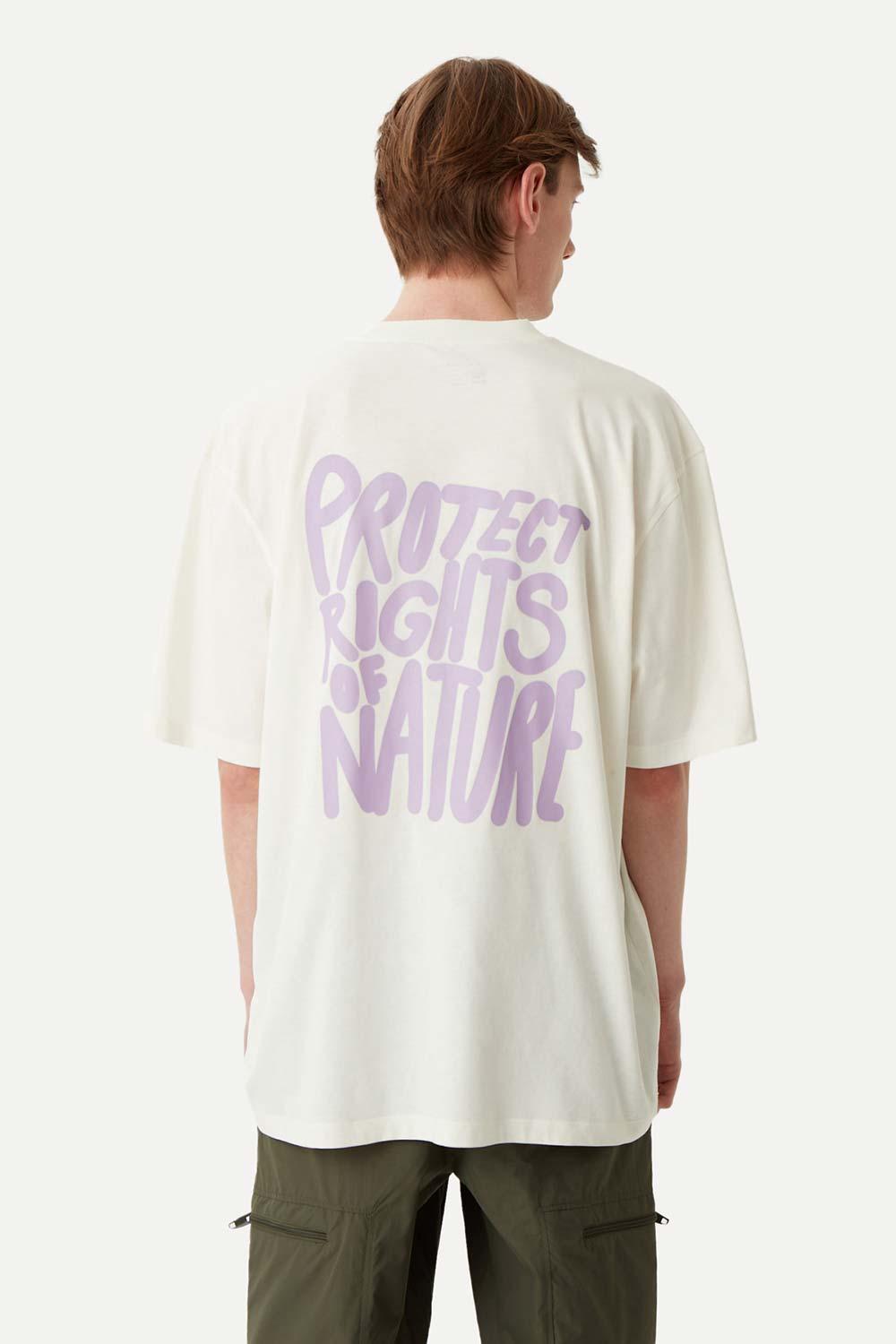 WWF Market-Protect Rights Oversize T-Shirt - Beyaz-T-Shirts-2-Milagron.com
