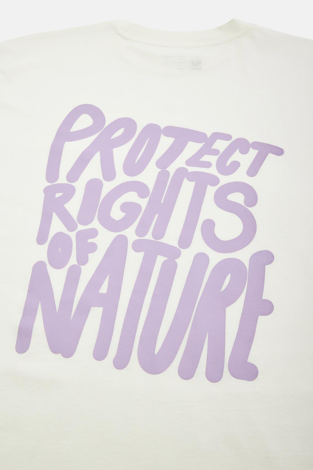 WWF Market-Protect Rights Oversize T-Shirt - Beyaz-T-Shirts-5-Milagron.com