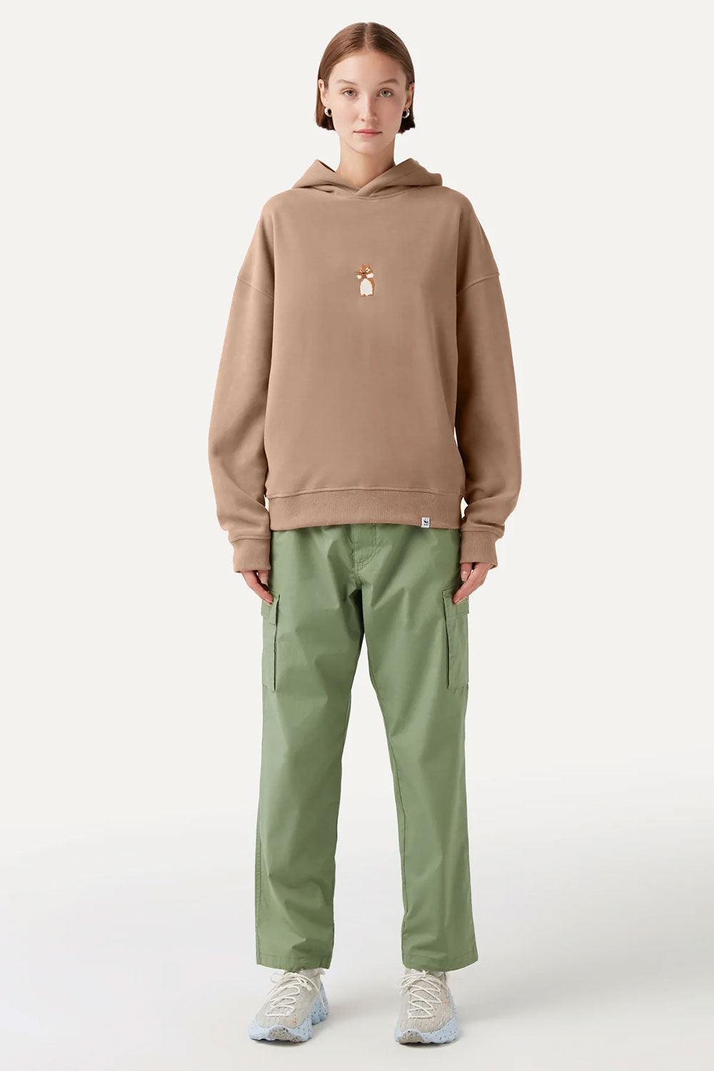 WWF Market-Sincap Hoodie - Açık Kahverengi-Sweatshirts & Hoodies-7-Milagron.com