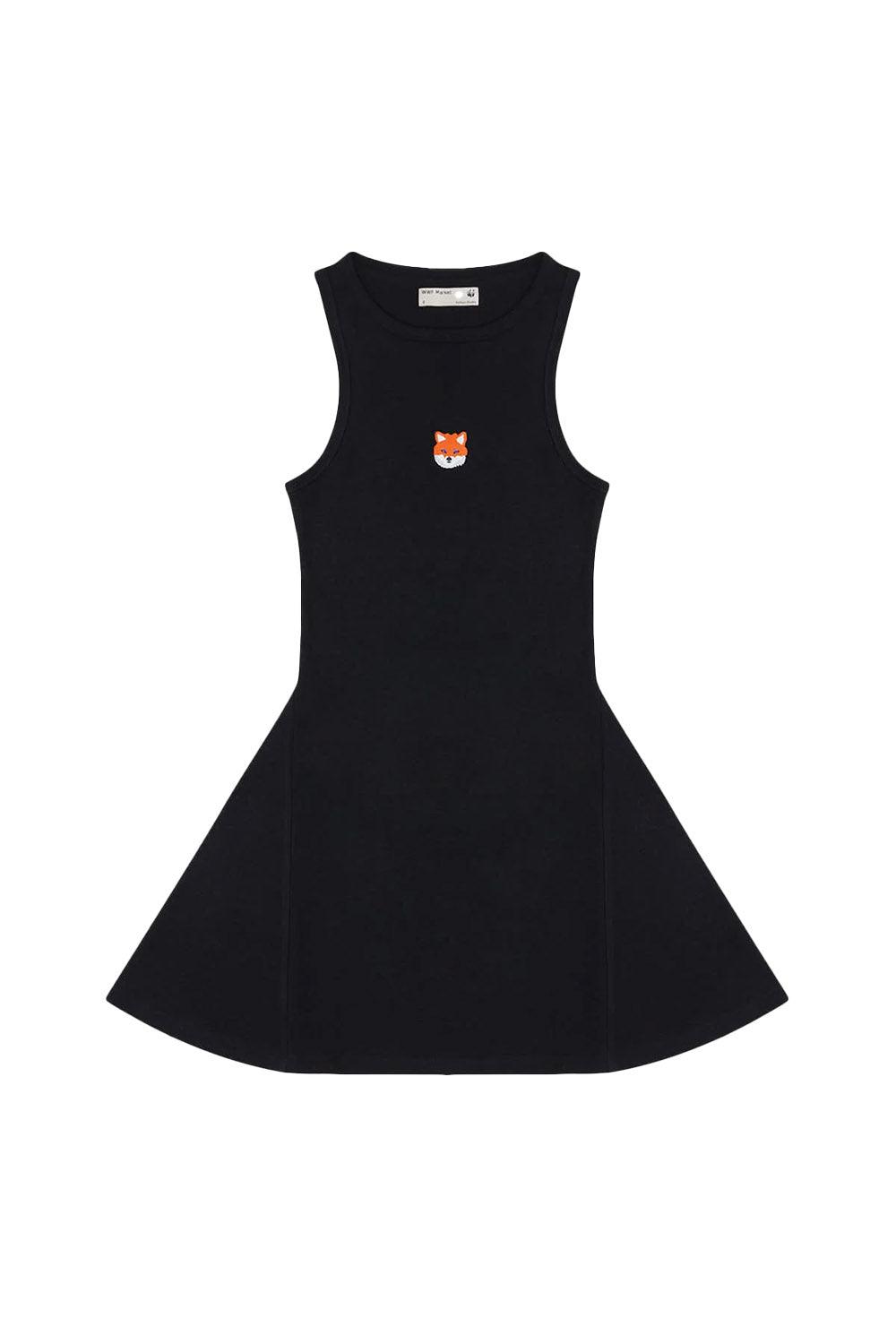 WWF Market-Tilki Premium Elbise - Siyah-Elbise-4-Milagron.com